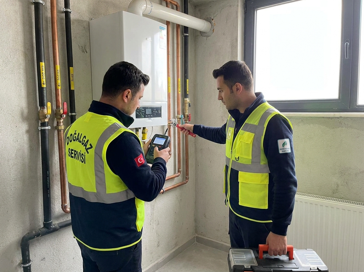 Doğalgaz Kaçağı Tespiti ve Onarımı